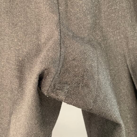 ISAIA Size 39 Grey Charcoal Wool Zip Fly Dress Pants - Picture 3 of 8
